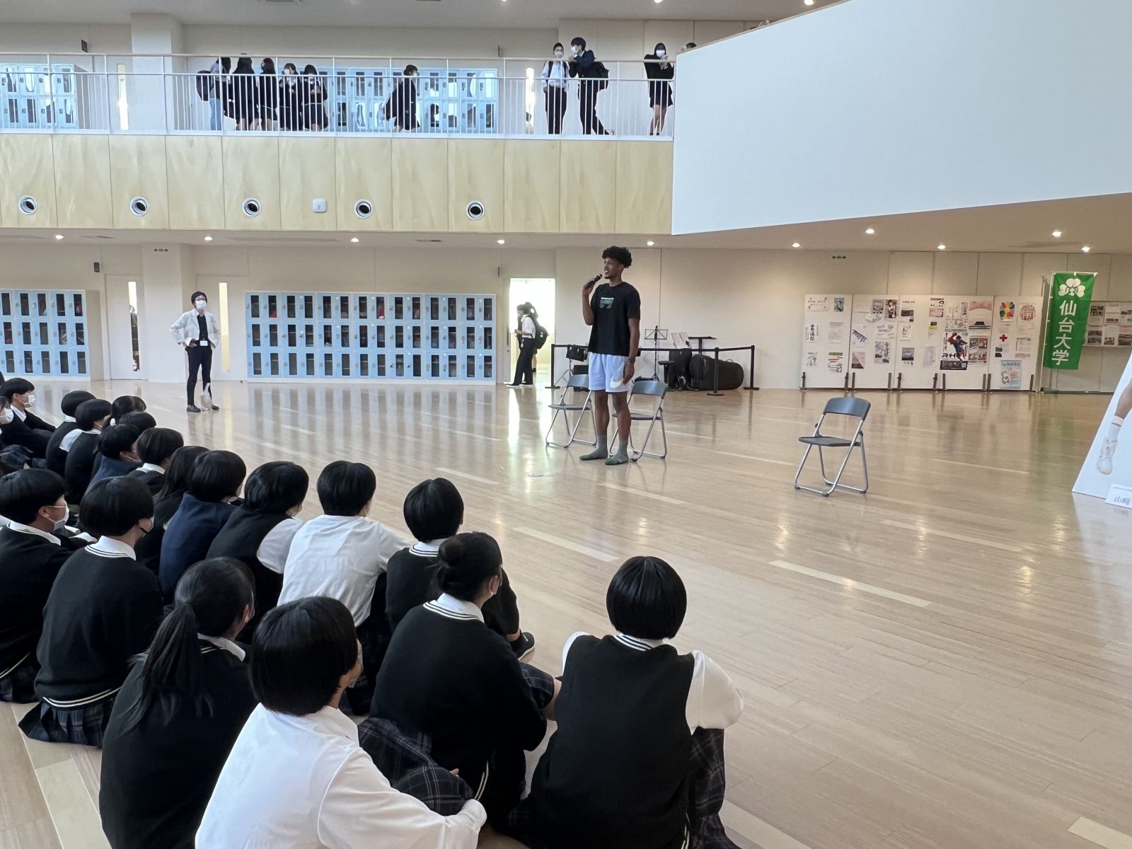 【スポーツ創志科ブログ更新】5/18・23山﨑一涉先輩，菅野ブルース先輩来校