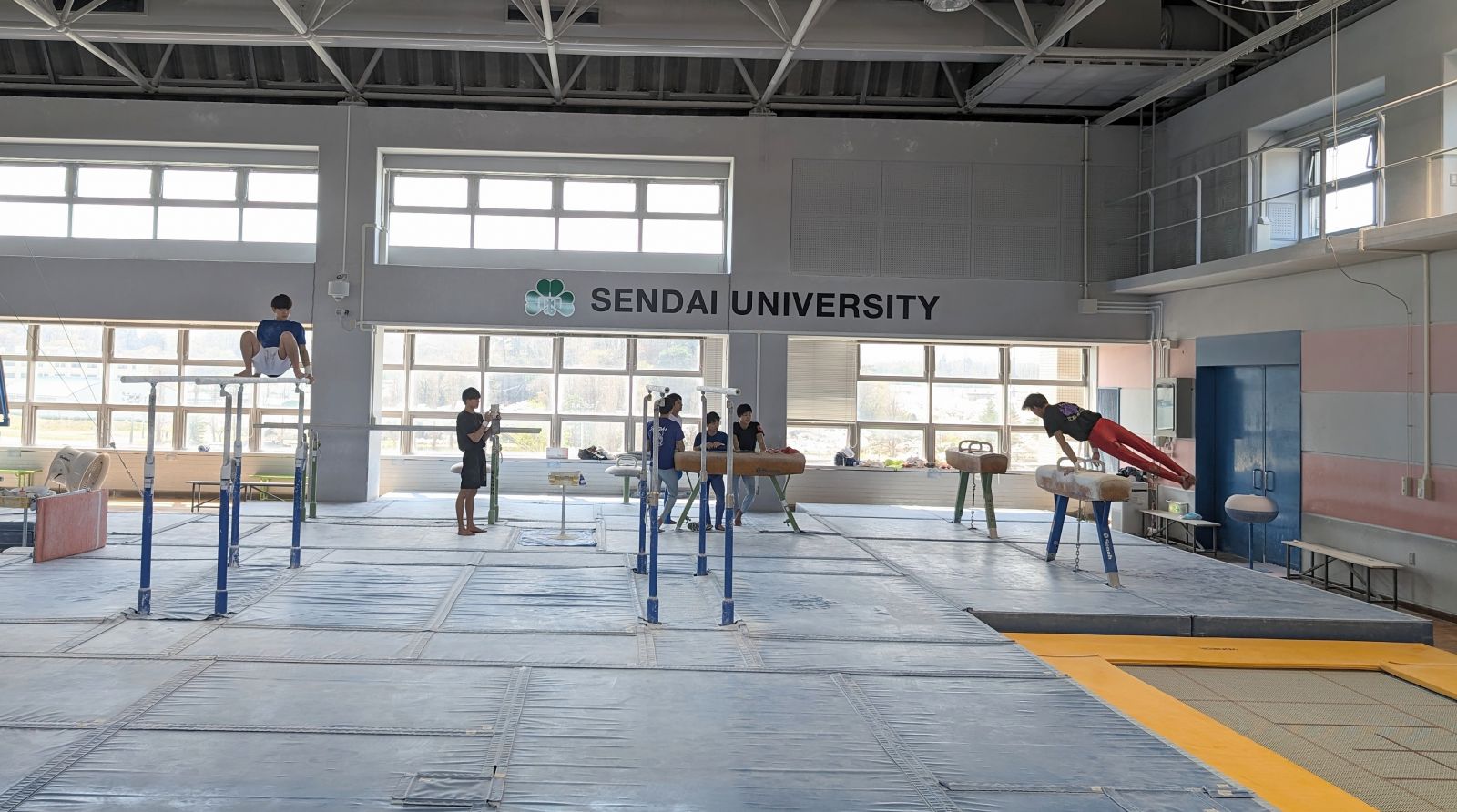 【体操部】令和6年度 仙台大学の充実した施設で練習を開始しました。