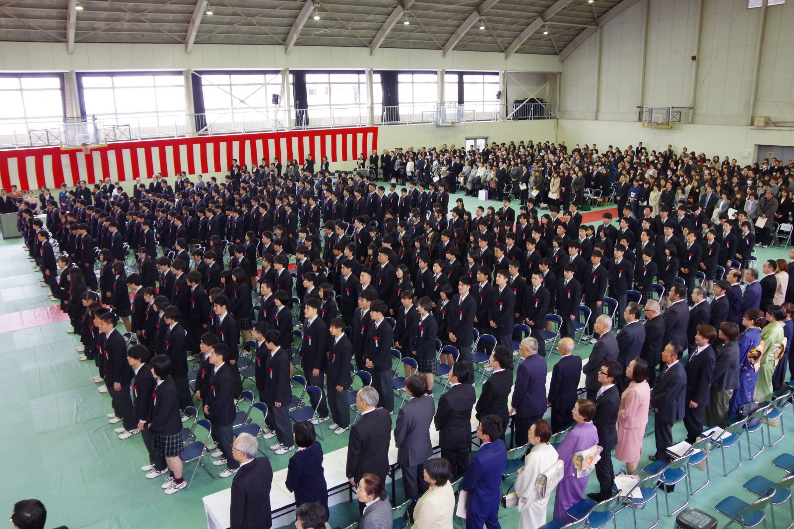 3月1日 金 卒業証書授与式が行われました 明成高校