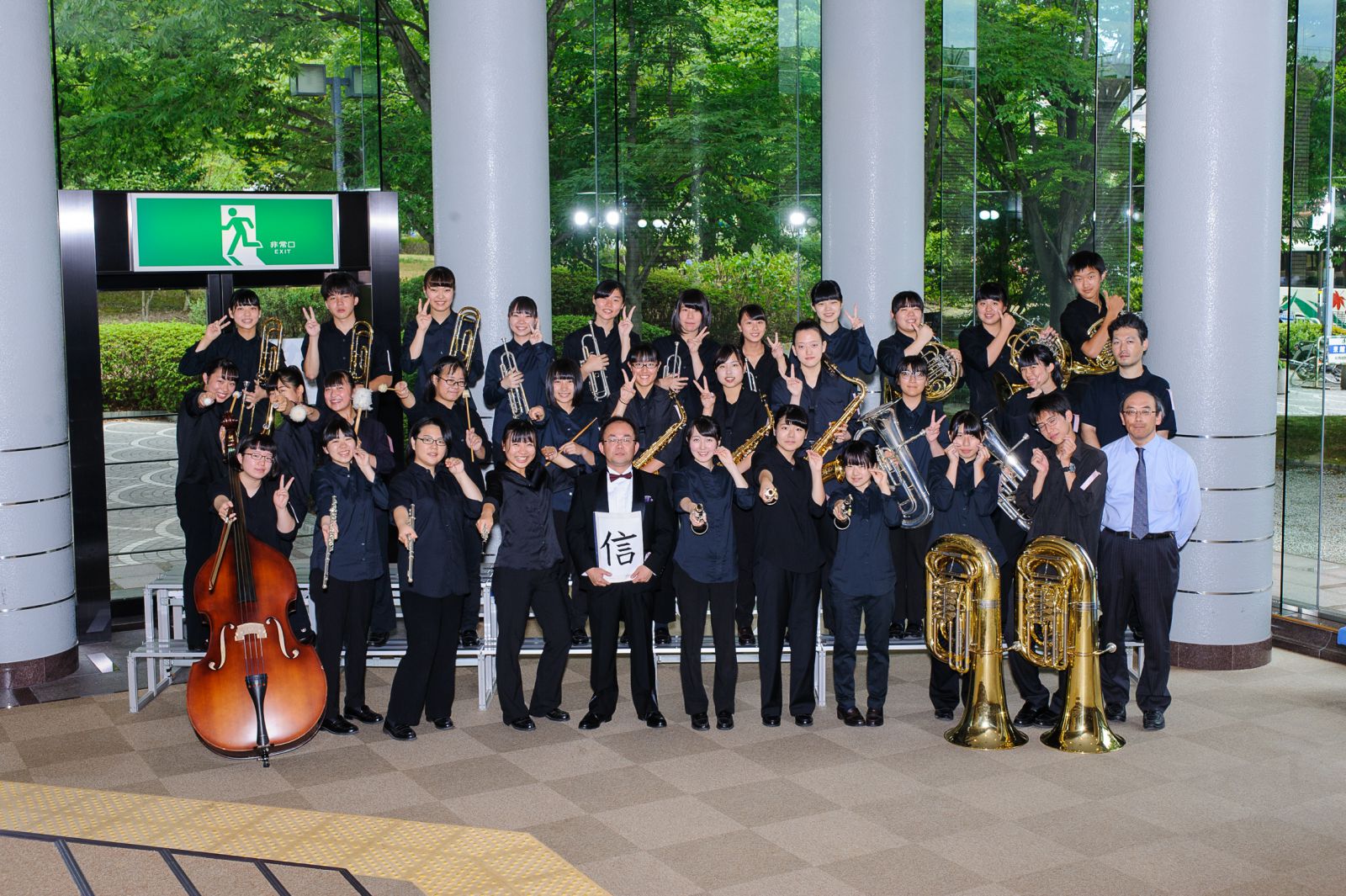 全日本吹奏楽コンクール宮城県大会で2年連続金賞を受賞しました 明成高校